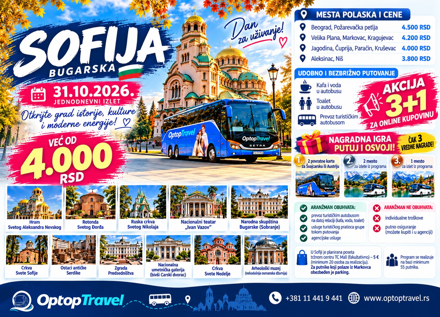 ✨ SOFIJA ZOVE – TI SAMO KRENI! 🚌🌍