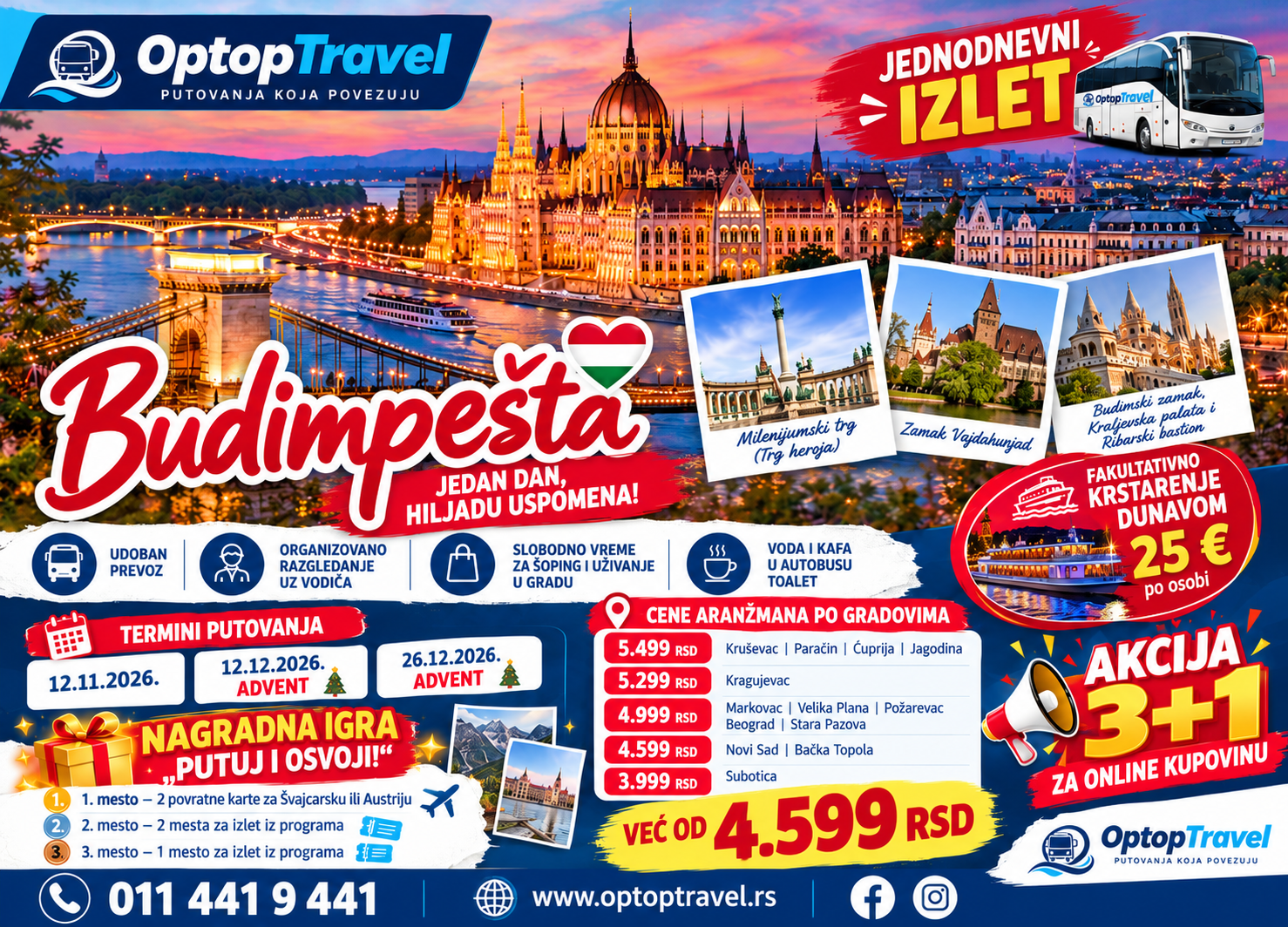 BUDIMPEŠTA – JEDAN DAN, HILJADU USPOMENA! ✨