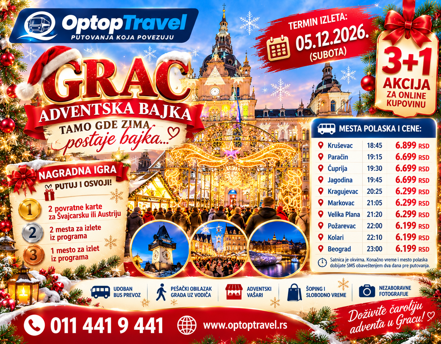 ❄️❤️ ADVENT U GRACU – TAMO GDE ZIMA POSTAJE BAJKA